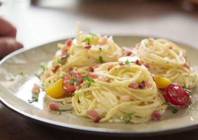 Tiroler Spaghetti Carbonara | Papas Lieblingsspaghetti